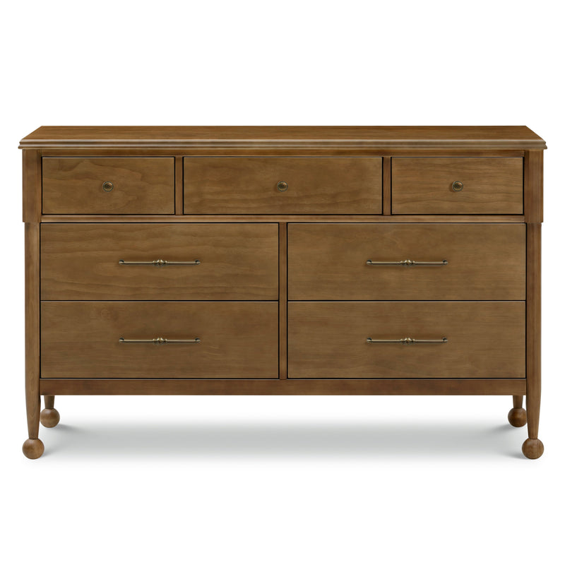 M31416NL,Alouette 7-Drawer Assembled Dresser in Natural Walnut
