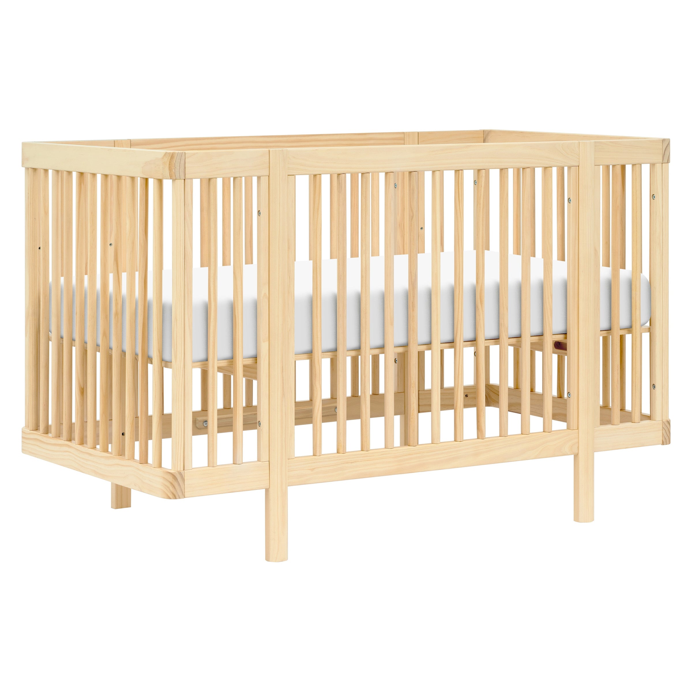M29880BD,Pogo 8-in-1 Convertible Crib w/All-Stages Conversion Kits in Blonde