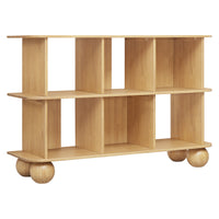 M31811HY,Crosby Open Bookcase in Honey