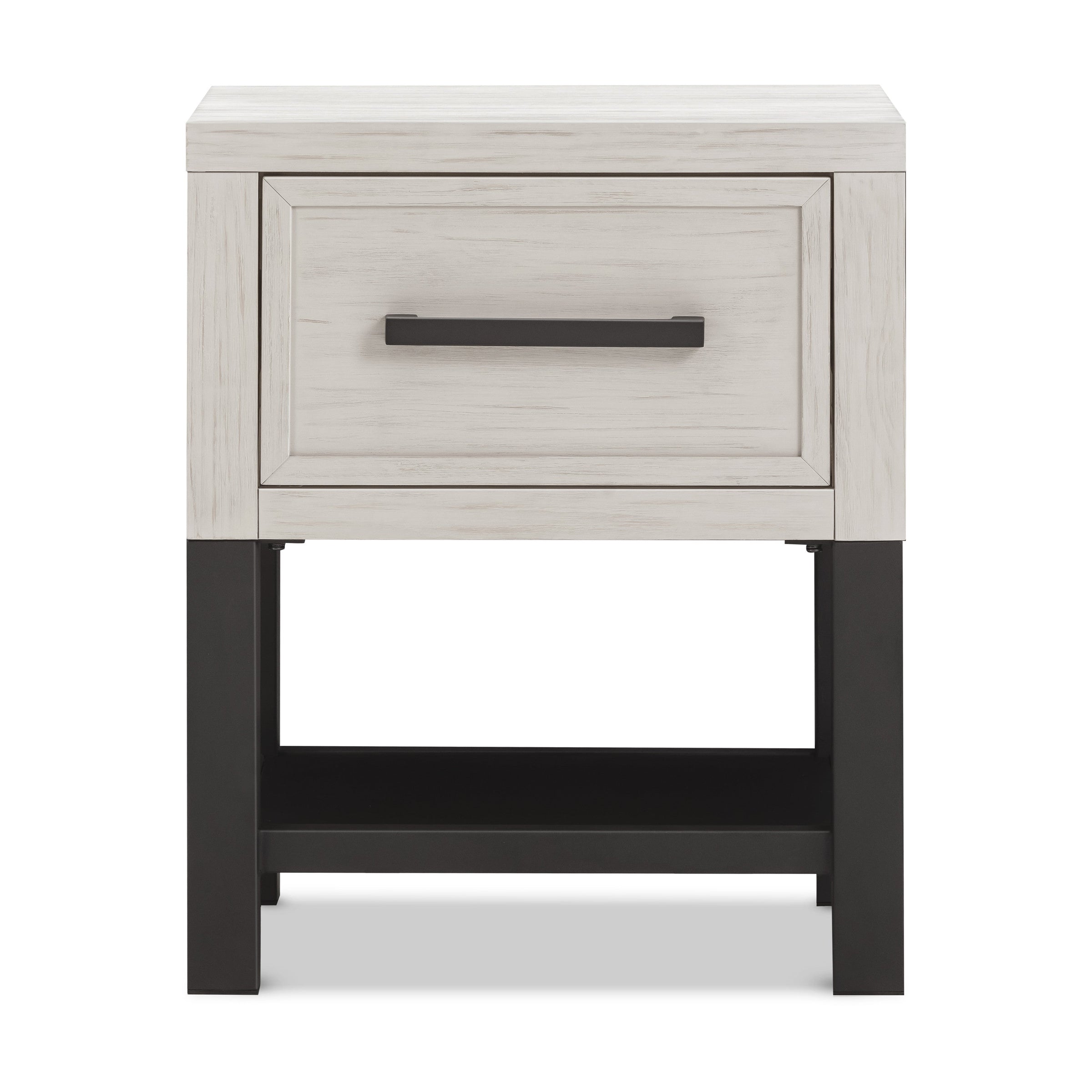 B25860WDF,Newbern Nightstand  Assembled in White Driftwood