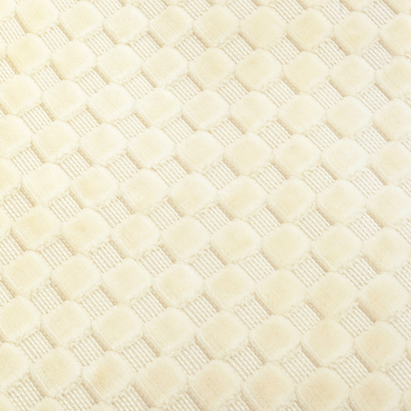 M5887IVCL,Madison Swivel Glider in Ivory Velvet Checker w/ Light Wood Base