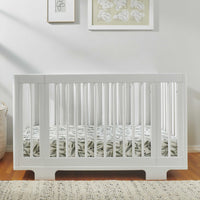 M23401W,Yuzu 8-in-1 Convertible Crib w/All-Stages Conversion Kits in White