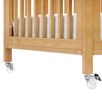 M30880HY,Rolli 9-in-1 Convertible All-Stages?? Crib w/ Bassinet & Toddler Bed Kits in Honey