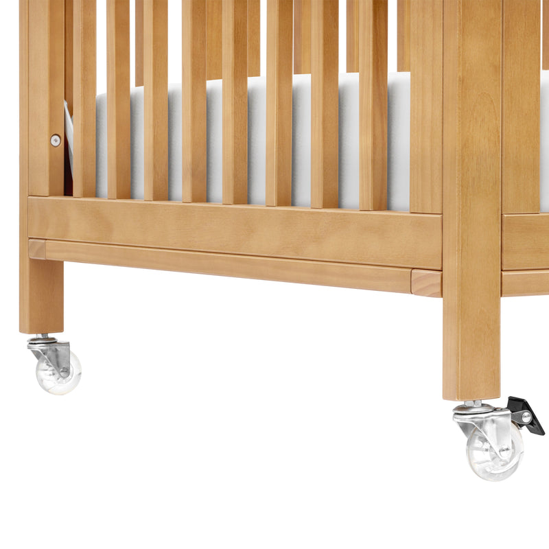 M30880HY,Rolli 9-in-1 Convertible All-Stages?? Crib w/ Bassinet & Toddler Bed Kits in Honey