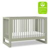 M23301FS,Nantucket 3-in-1 Convertible Crib w/Toddler Bed Conversion Kit in French Sage