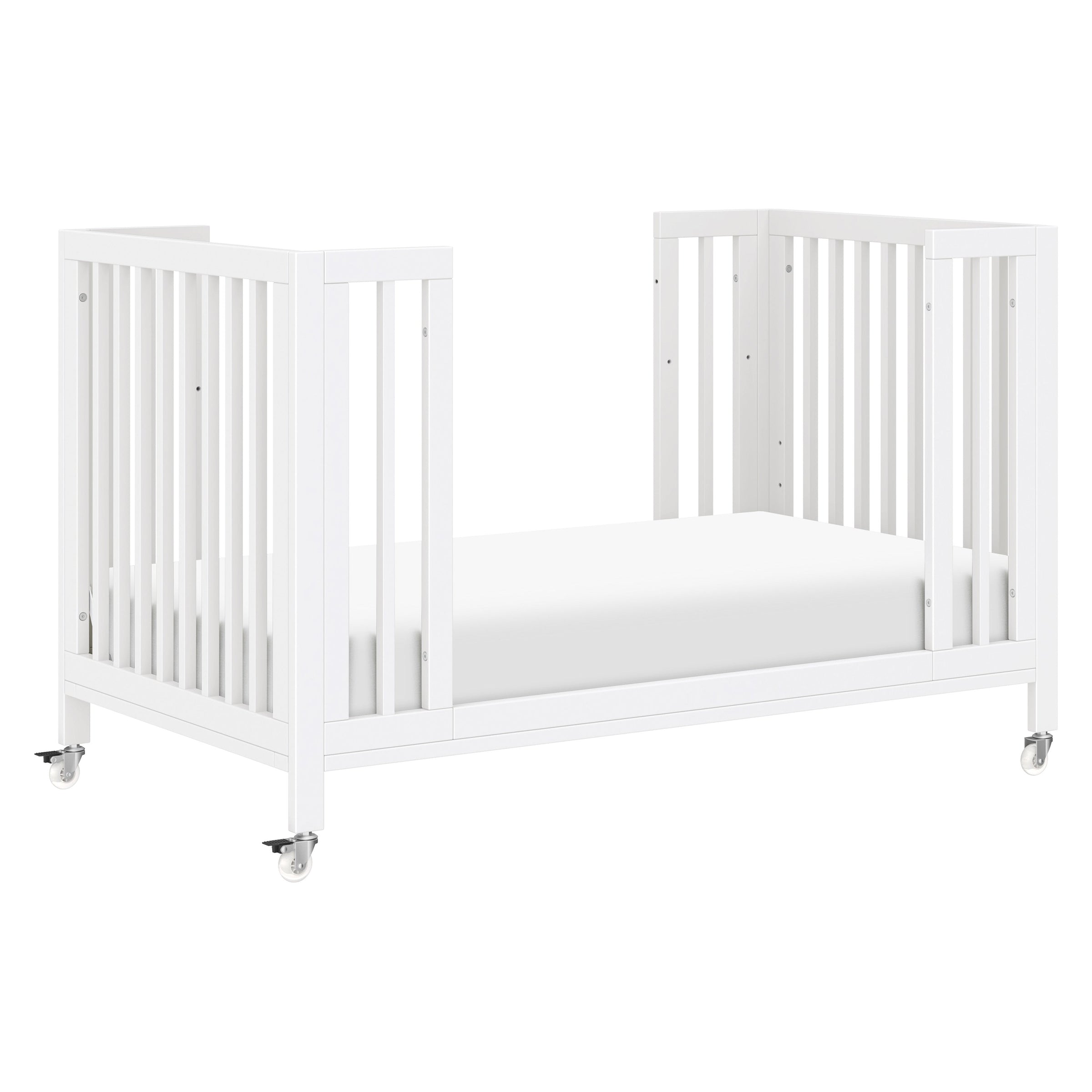 M30880W,Rolli 9-in-1 Convertible All-Stages?? Crib w/ Bassinet & Toddler Bed Kits in White