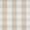 M21785TGH,Crawford Gliding Ottoman in Tan Gingham