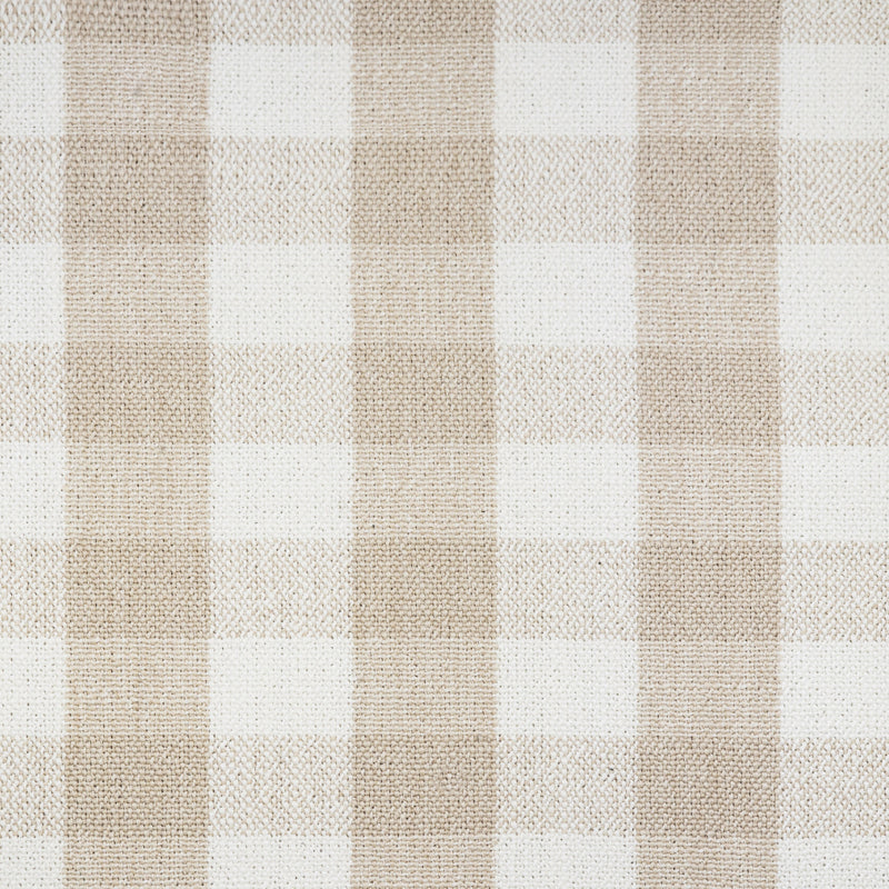 M21785TGH,Crawford Gliding Ottoman in Tan Gingham