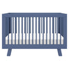 M4201CVB,Hudson 3-in-1 Convertible Crib w/Toddler Bed Conversion Kit in Cove Blue