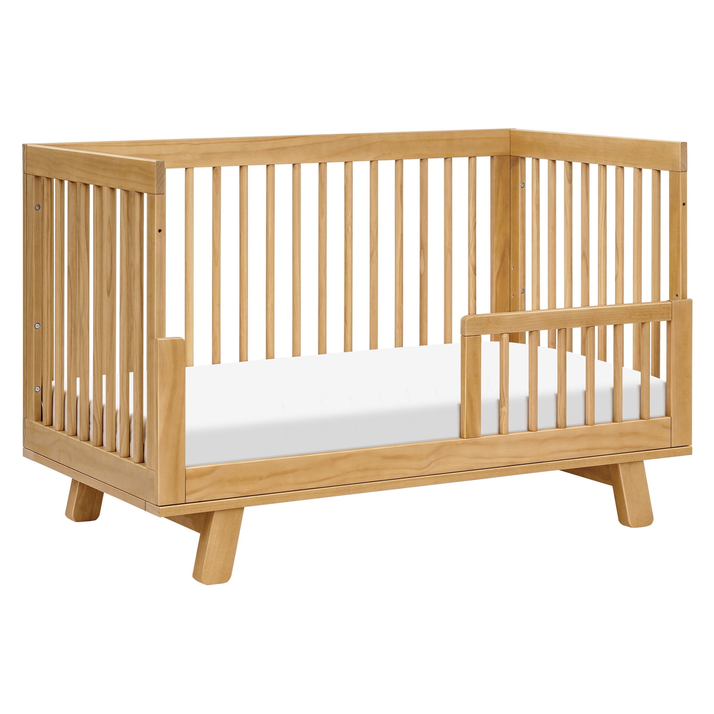 M4201HY,Hudson 3-in-1 Convertible Crib w/Toddler Bed Conversion Kit in Honey Finish