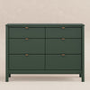 M25616FRGR,Bondi 6-Drawer Assembled Dresser in Forest Green