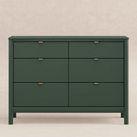 M25616FRGR,Bondi 6-Drawer Assembled Dresser in Forest Green