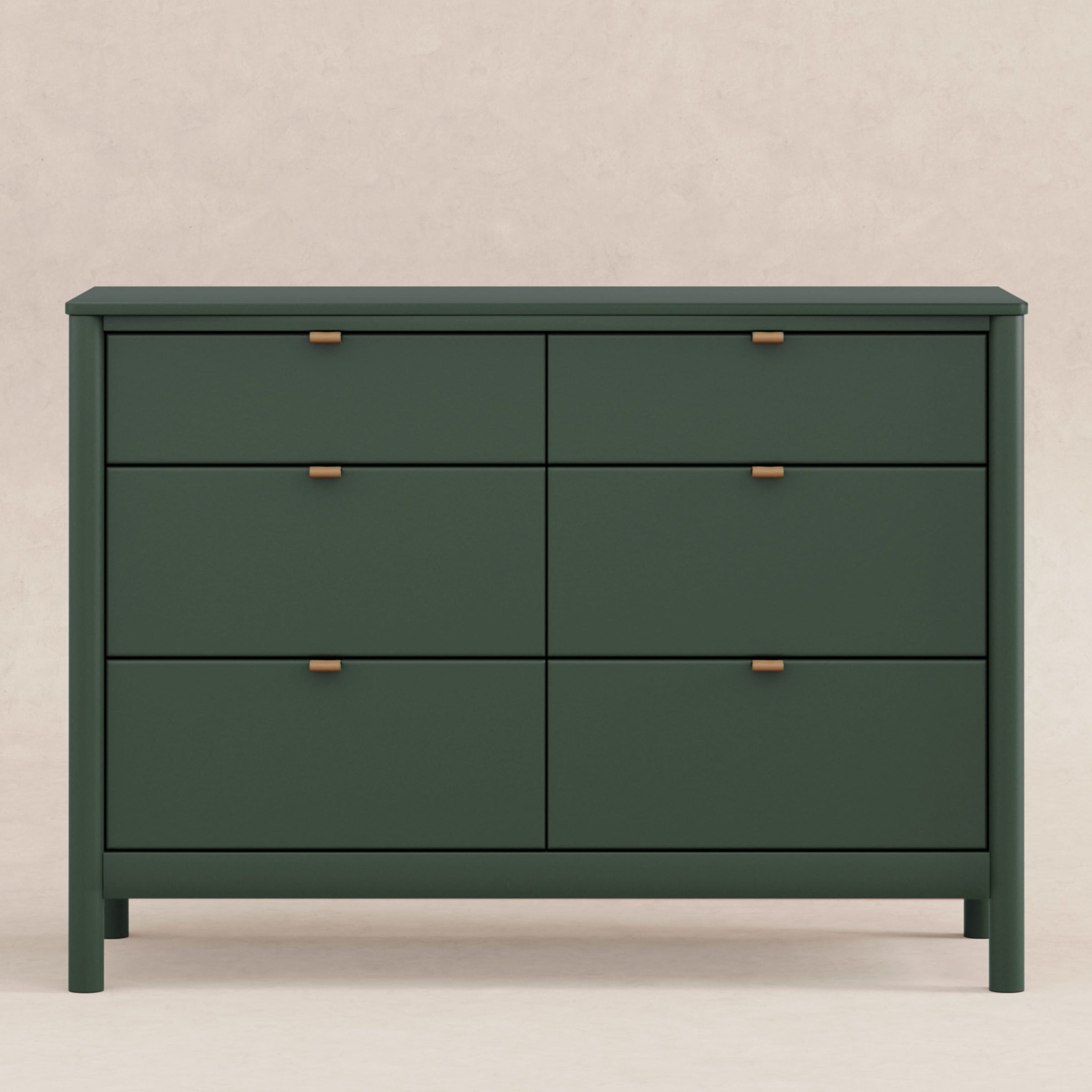 M25616FRGR,Bondi 6-Drawer Assembled Dresser in Forest Green