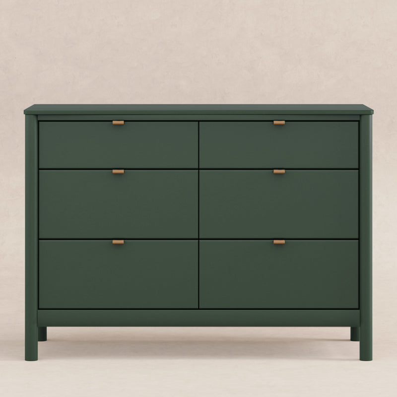 M25616FRGR,Bondi 6-Drawer Assembled Dresser in Forest Green
