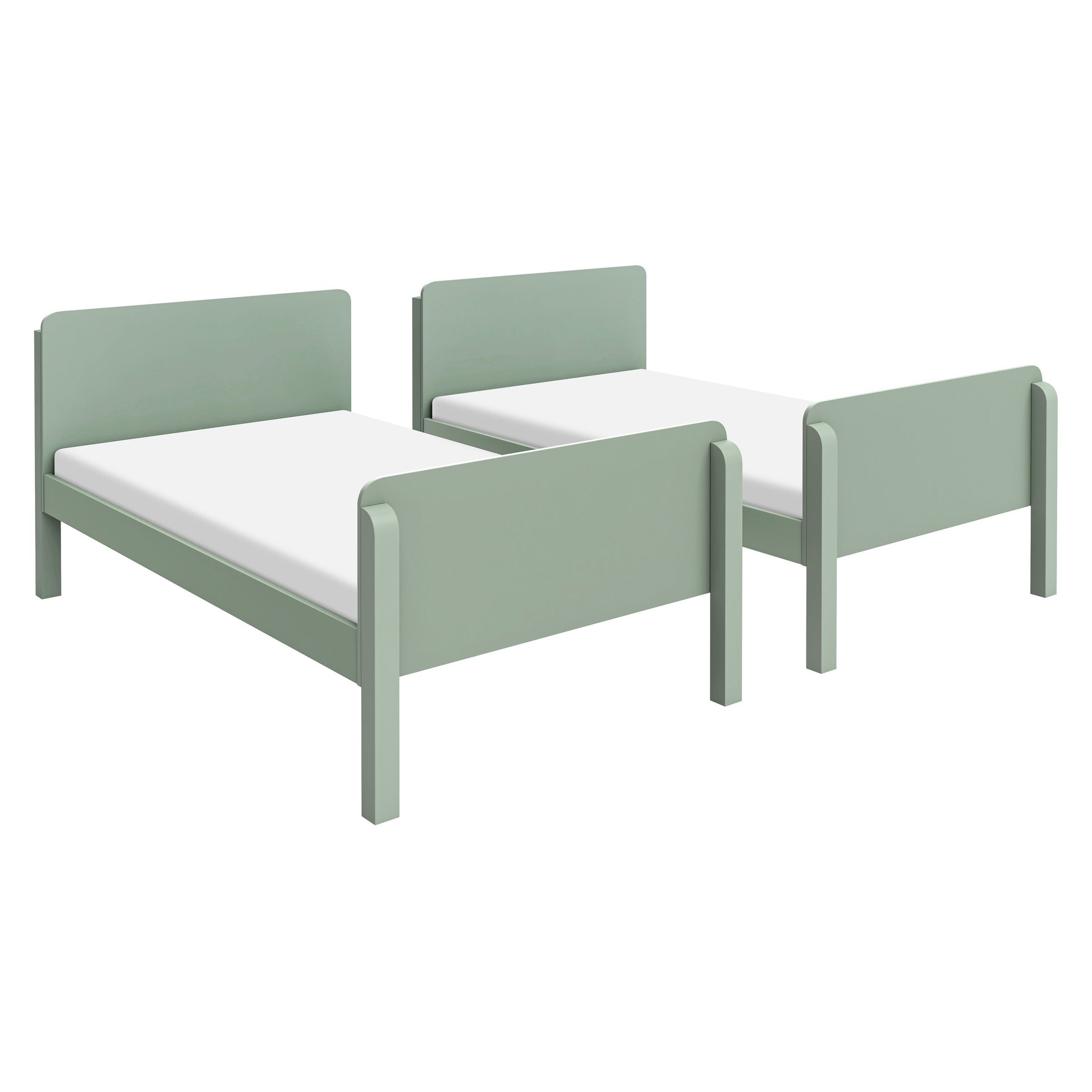 M18494LS,TipToe Bunk Bed in Light Sage