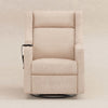 M11283CSG,Kiwi Deluxe Power Glider Recliner w/Heat&Massage in Chai Shearling