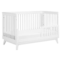 M5801W,Scoot 3-in-1 Convertible Crib w/Toddler Bed Conversion Kit in White