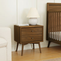M15960NL,Palma Nightstand  Assembled in Natural Walnut