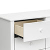 M10326W,Sprout 6-Drawer Double Dresser in White