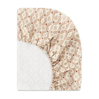 T34336ASR,Nate Berkus x Babyletto Mini Crib Sheet in Autumn Star