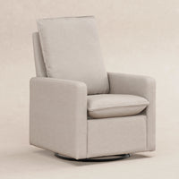 M20987PBEW,Cali Pillowback Swivel Glider in Performance Beach Eco-Weave