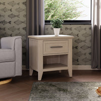 B14460SDB,Beckett Nightstand in Sandbar