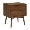 M15960NL,Palma Nightstand  Assembled in Natural Walnut