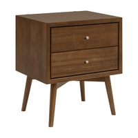 M15960NL,Palma Nightstand  Assembled in Natural Walnut