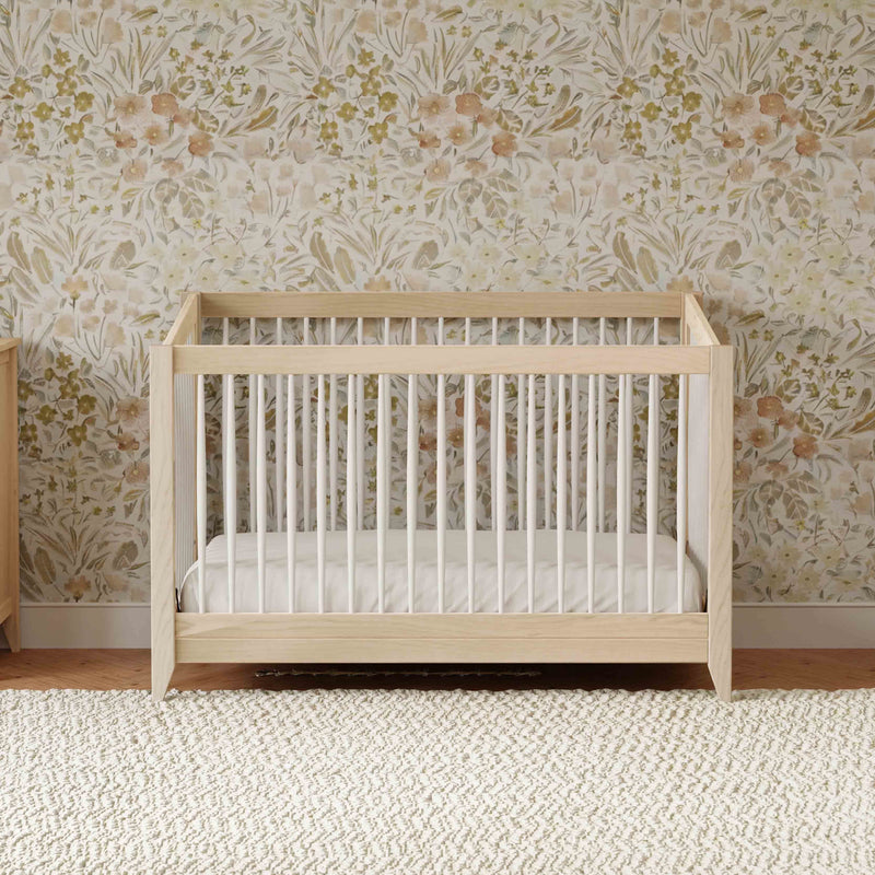 M10301NXW,Sprout 4-in-1 Convertible Crib w/Toddler Bed Conversion Kit in W Natural/White