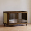M23701NLBC,Marin with Cane 3-in-1 Convertible Crib in Natural Walnut and Blonde Cane