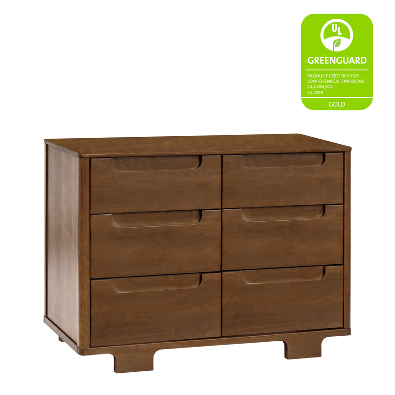 M23426NL,Yuzu 6-Drawer Dresser in Natural Walnut