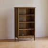 M7114NL,Liberty Assembled Bookcase in Natural Walnut