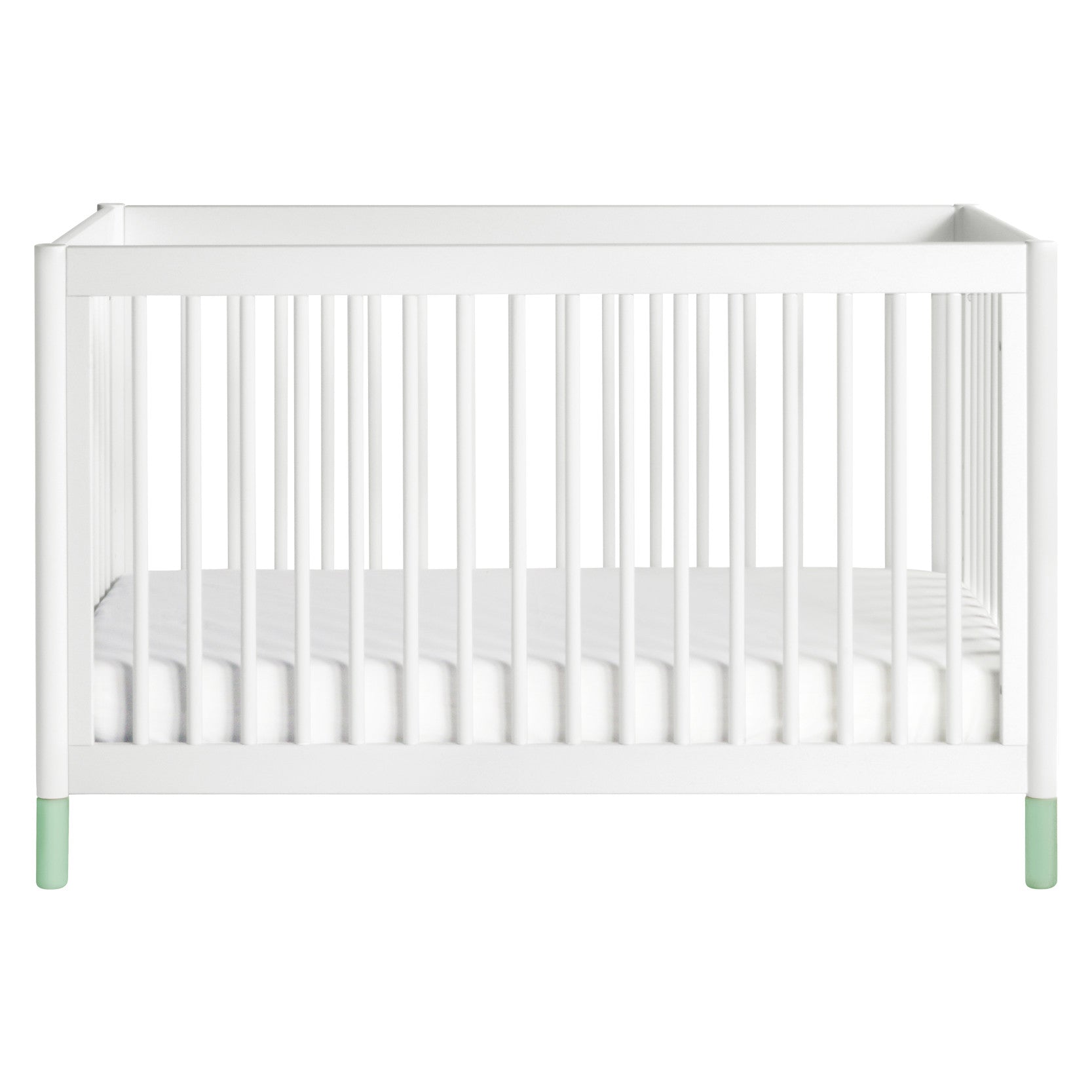 M12901WNX,Gelato 4-in-1 Convertible Crib w/Toddler Conversion Kit in White  NX Feet