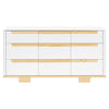 M23428WN,Yuzu 9-Drawer Dresser  Assembled in White/Natural
