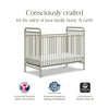 M15501HS,Abigail 3-in-1 Convertible Crib in Heirloom Sage