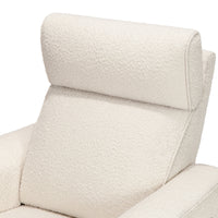 M17186PWB,Willa Plus Power Glider Recliner w/ Power Headrest in Performance Ivory Boucle