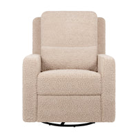 M23087CSG,Sigi Recliner and Swivel Glider in Chai Shearling