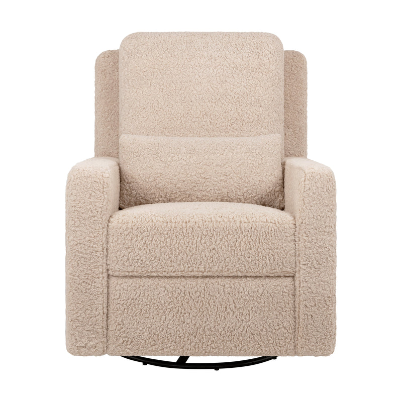 M23087CSG,Sigi Recliner and Swivel Glider in Chai Shearling