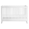 M5801W,Scoot 3-in-1 Convertible Crib w/Toddler Bed Conversion Kit in White
