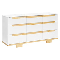 M23428WN,Yuzu 9-Drawer Dresser  Assembled in White/Natural