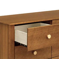 M10326CTN,Sprout 6-Drawer Double Dresser in Chestnut and Natural