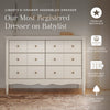 M7116RW,Liberty 6-Drawer Assembled Dresser in Warm White