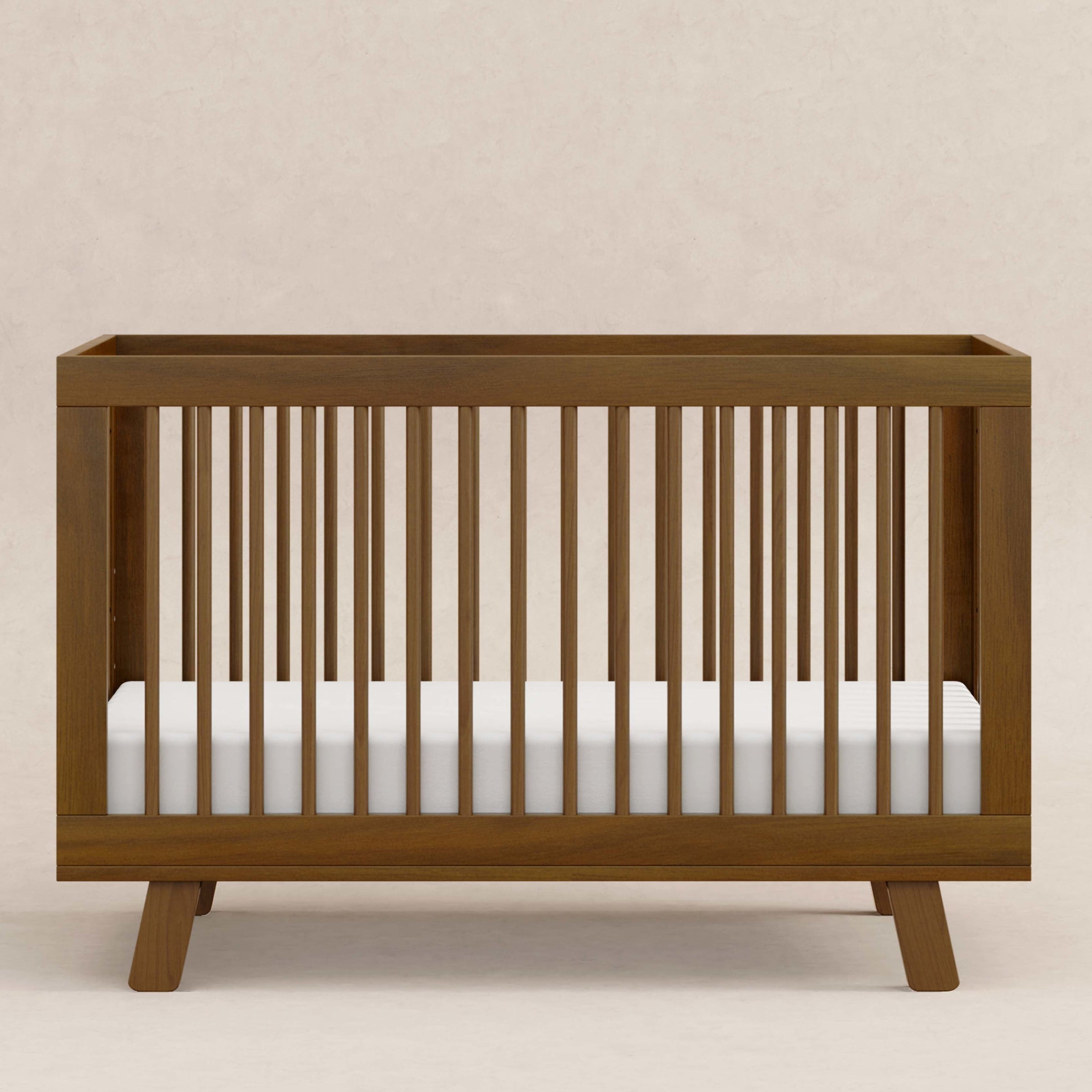 M4201NL,Hudson 3-in-1 Convertible Crib w/Toddler Bed Conversion Kit in Natural Walnut