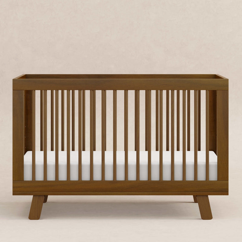 M4201NL,Hudson 3-in-1 Convertible Crib w/Toddler Bed Conversion Kit in Natural Walnut