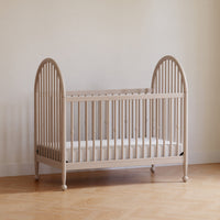 M31401WP,Alouette 3-in-1 Convertible Spindle Crib in Washed Pine