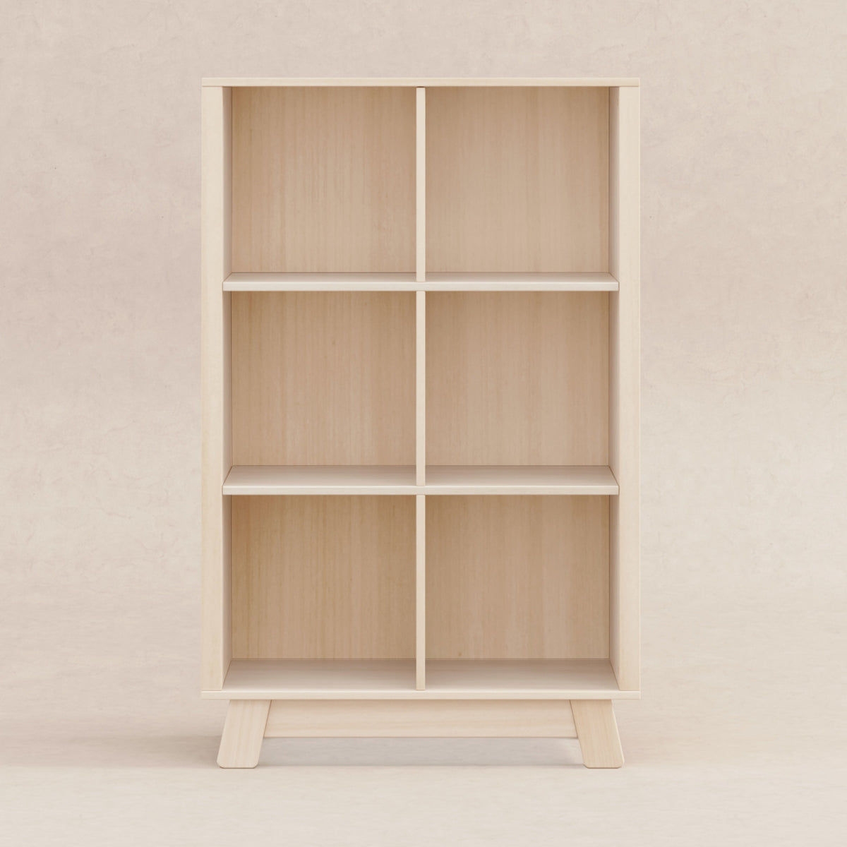 M4211NX,Hudson Cubby Bookcase in Washed Natural
