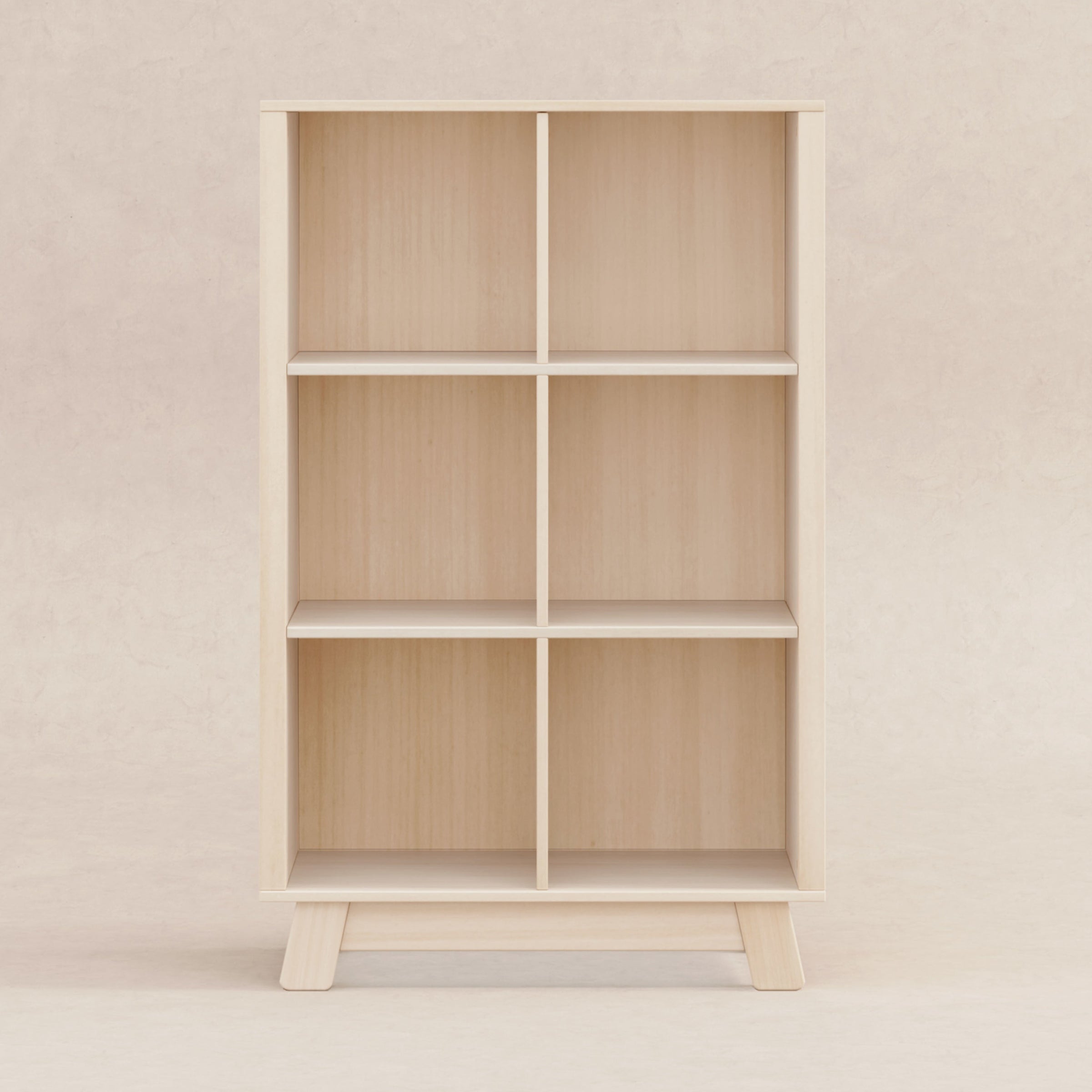 M4211NX,Hudson Cubby Bookcase in Washed Natural