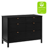 M25616B,Bondi 6-Drawer Assembled Dresser in Black