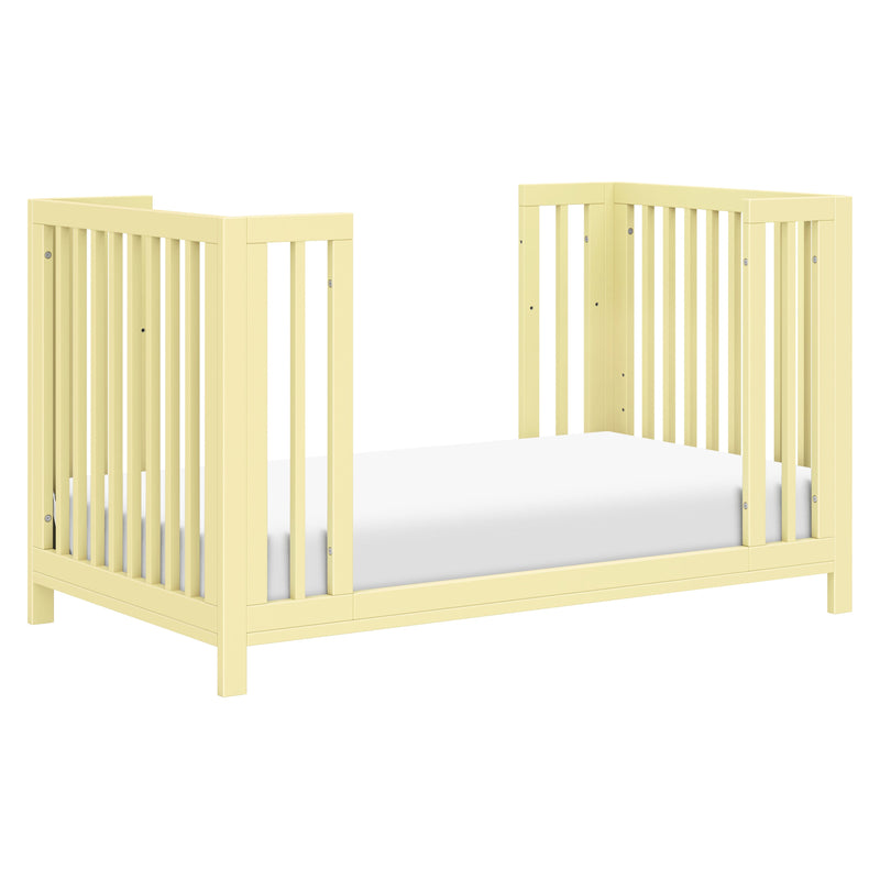 M30880PY,Rolli 9-in-1 Convertible All-Stages?? Crib w/ Bassinet & Toddler Bed Kits in Pale Yellow
