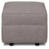 M17285FTGRY,Willa/Alden Gliding Ottoman in Steel Grey Tweed